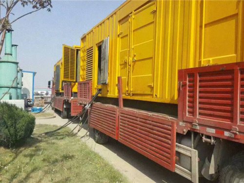 天祝发电机出租